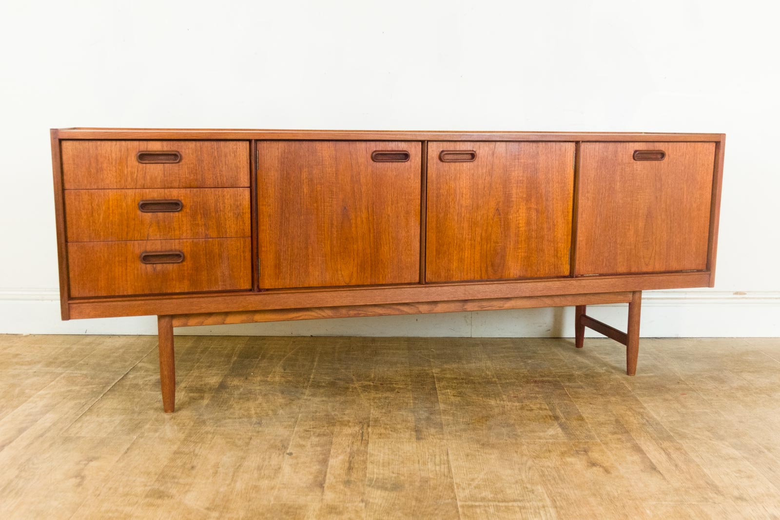 Vintage Retro Danish Style Teak Sideboard by White and Newton eBay