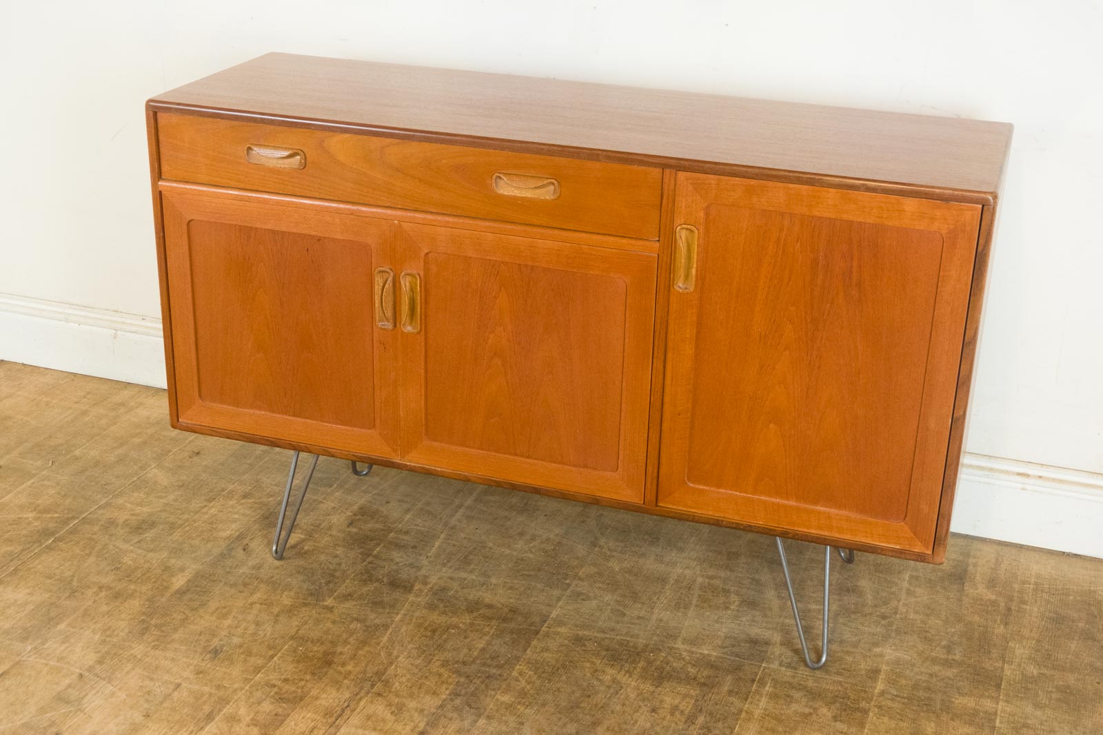 Vintage Retro G Plan Fresco Teak Sideboard on Hair Pin Legs eBay